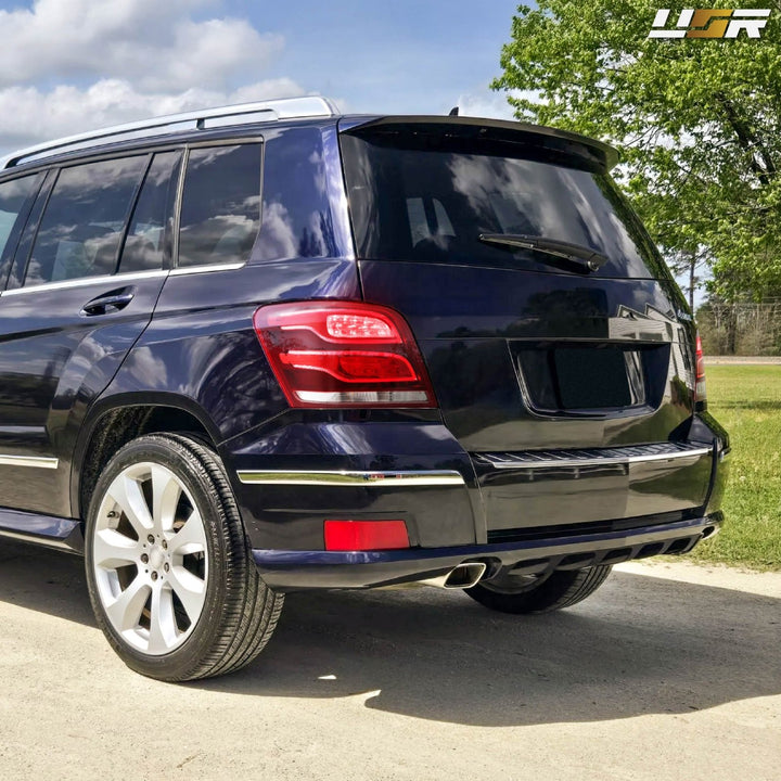 2009 - 2012 Mercedes X204 GLK Class Facelift Style Red / Clear Lens LED Tail Lights