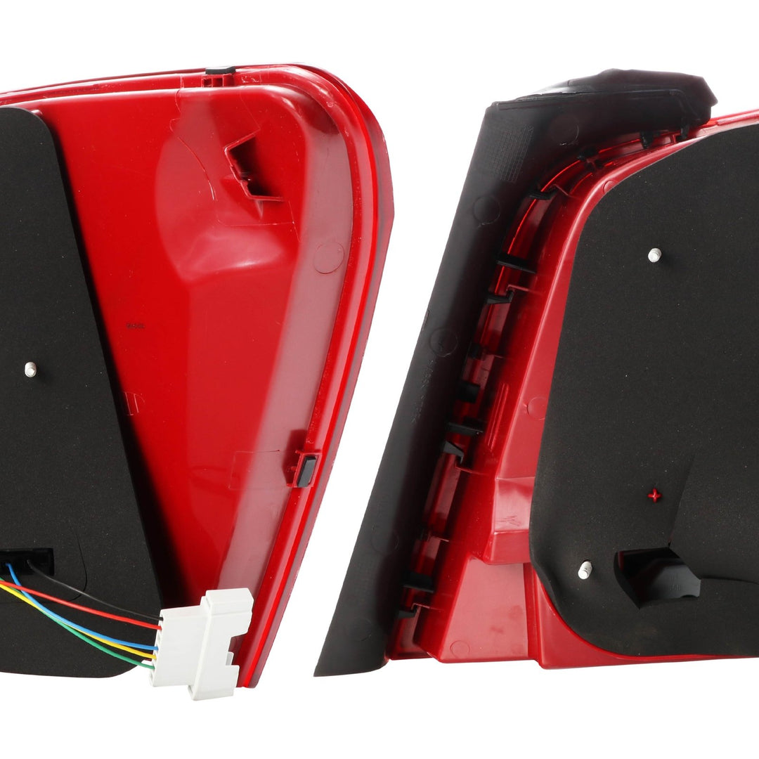 2009 - 2012 Mercedes X204 GLK Class Facelift Style Red / Clear Lens LED Tail Lights