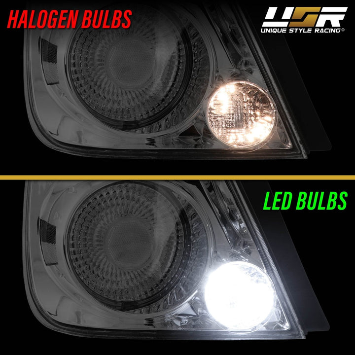 2002 - 2006 Nissan Altima 4D Sedan Euro Style All Clear Lens Tail Lights
#light-source_led