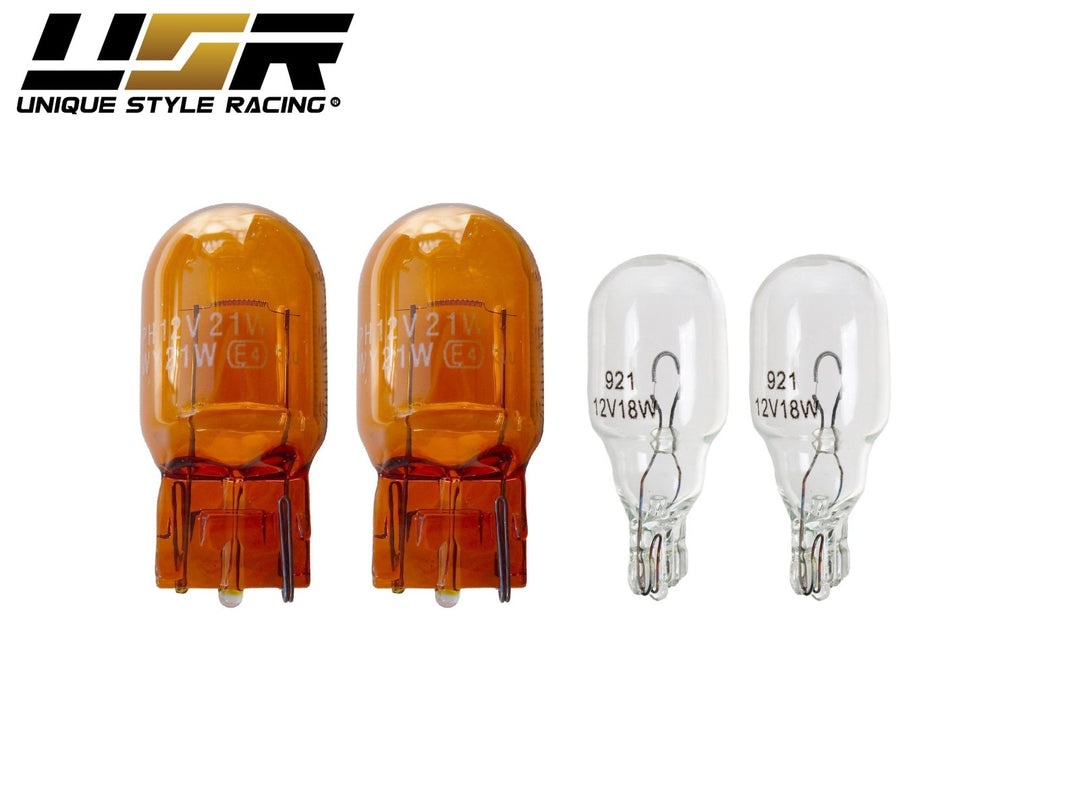 2003 - 2008 Subaru Forester JDM Style Red / Clear Lens LED Tail Lights