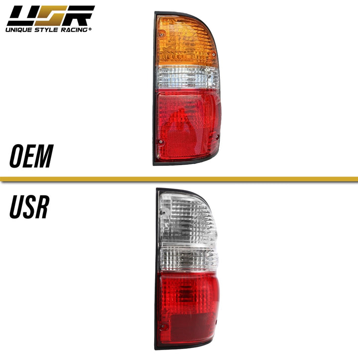 2001 - 2004 Toyota Tacoma Red/Clear or Red/Smoke Rear Tail Lights
#lens-color_red-clear-lens