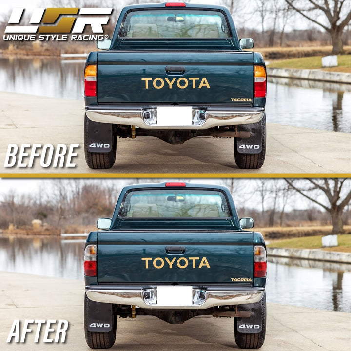 2001 - 2004 Toyota Tacoma Red/Clear or Red/Smoke Rear Tail Lights.
#lens-color_red-clear-lens