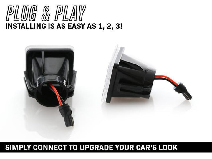 2016 - 2021 Toyota Tacoma 2020+ TRD PRO Style Black Out Tail Lights