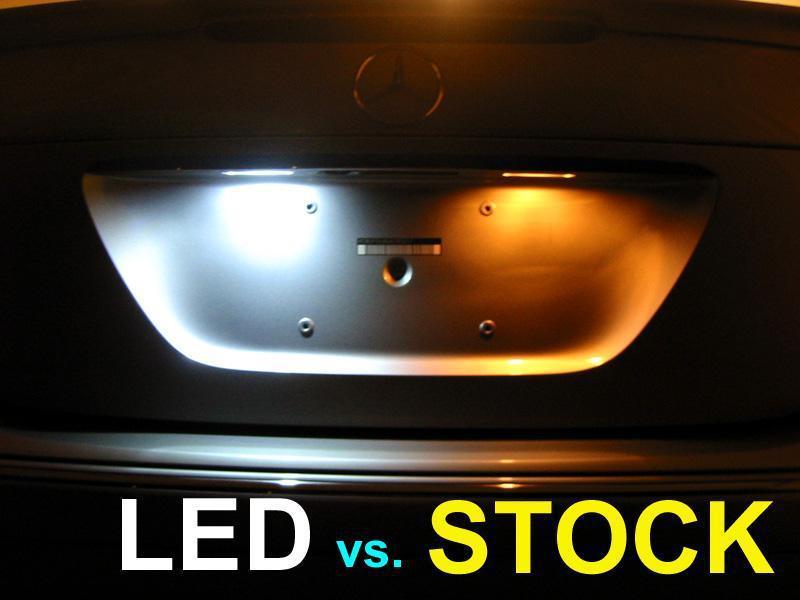 T10 194/168 White LED License Plate Lights Bulbs for Acura / Honda / Toyota / Nissan / Subaru