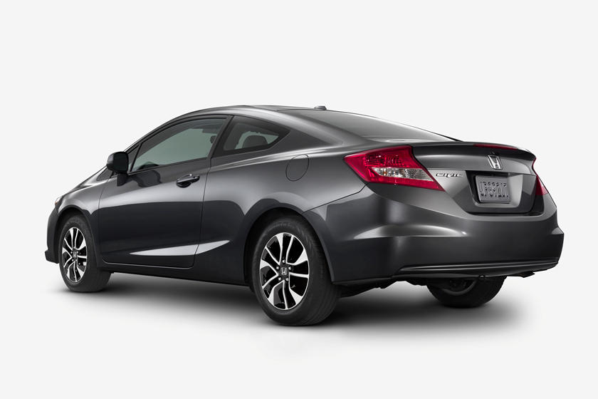 2012-2015 Honda Civic 2 Door Coupe - All Clear Tail Lights - Unique Style Racing