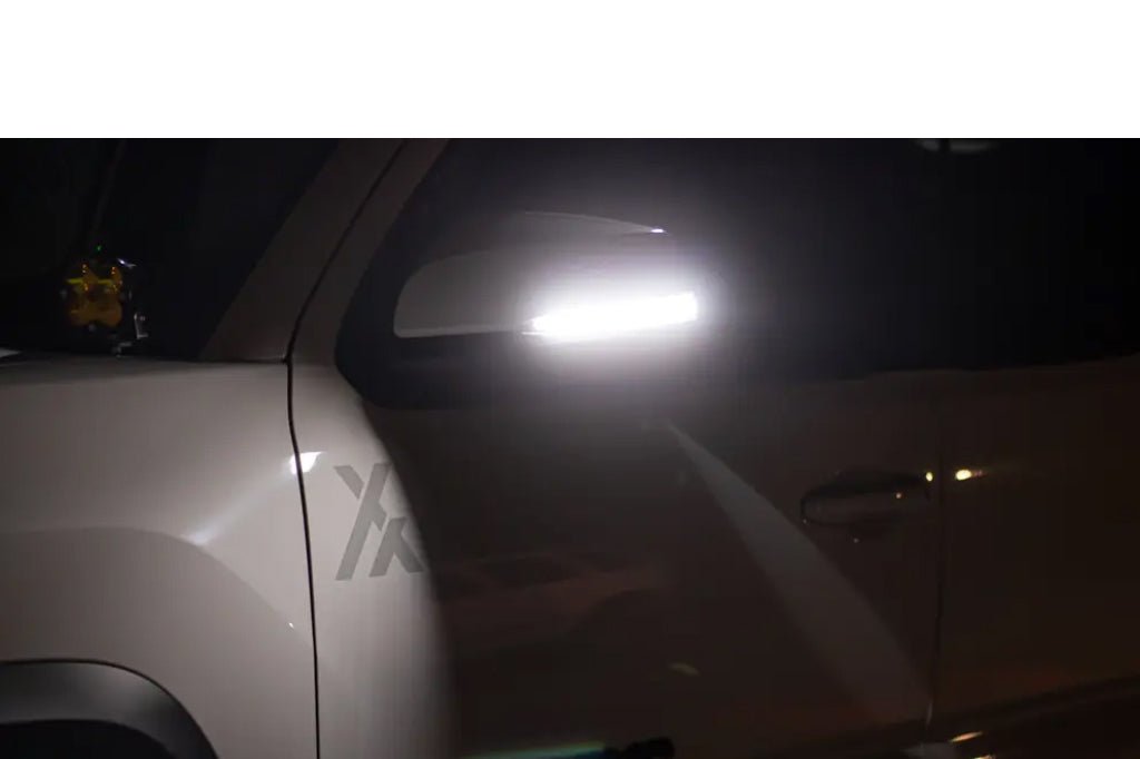 2016-2020 Toyota Tacoma Smoke Lens Switchback Mirror Signal Lights - By Adam @redrocktaco - Unique Style Racing