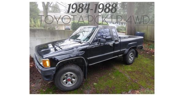 1984-1988 TOYOTA PICK UP 4WD - Unique Style Racing