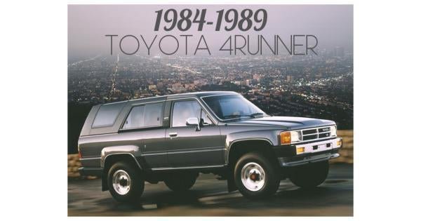1984-1989 TOYOTA 4RUNNER - Unique Style Racing