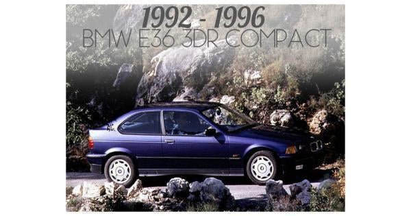 1992-1996 BMW 3 SERIES E36 3 DOOR HATCHBACK - PRE-FACELIFT - Unique Style Racing