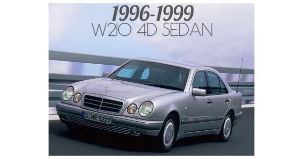 1996-1999 MERCEDES E CLASS W210 4 DOOR SEDAN - PRE-FACELIFT - Unique Style Racing