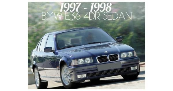 1997-1998 BMW 3 SERIES E36 4 DOOR SEDAN - FACELIFT - Unique Style Racing