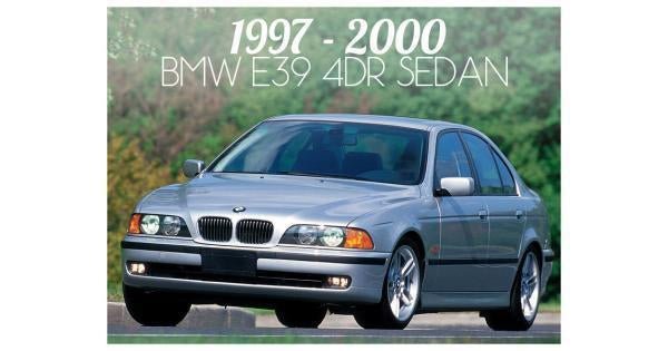 1997-2000 BMW 5 SERIES E39 4 DOOR SEDAN - PRE-FACELIFT - Unique Style Racing