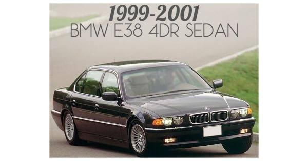 1999-2001 BMW 7 SERIES E38 4 DOOR SEDAN - FACELIFT - Unique Style Racing