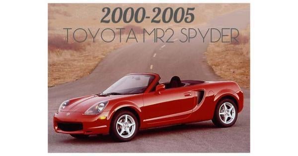 2000-2005 TOYOTA MR2 SPYDER - Unique Style Racing
