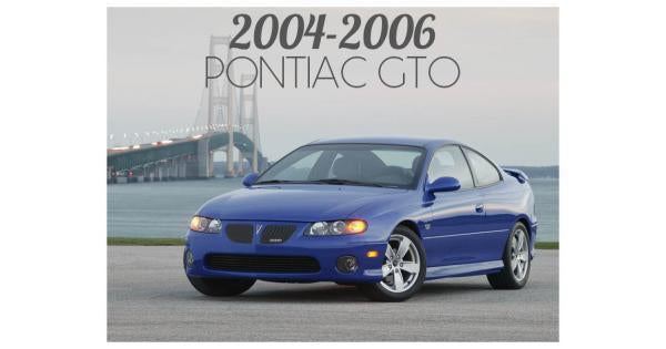 2004-2006 PONTIAC GTO-Unique Style Racing