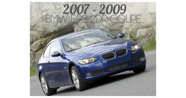 2007-2009 BMW 3 SERIES E92 2 DOOR COUPE - PRE-FACELIFT-Unique Style Racing