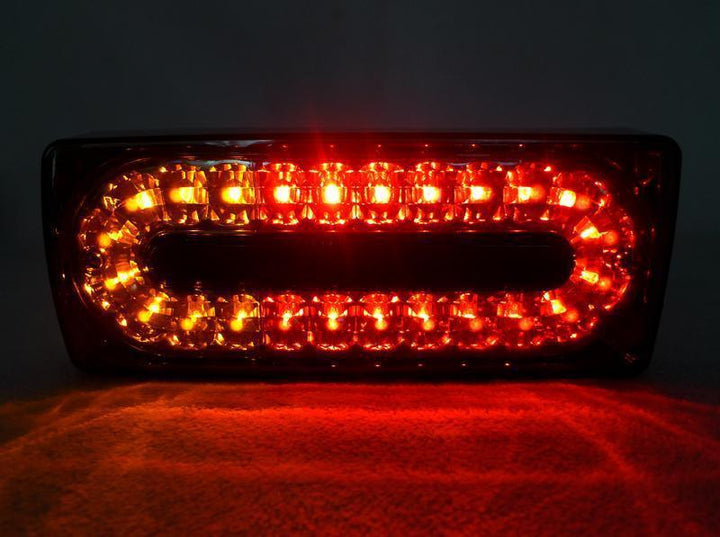 1990-2006 Mercedes G Class W463 2007+ Facelift Style LED Rear Tail Light Set - Made by Unique Style Racing