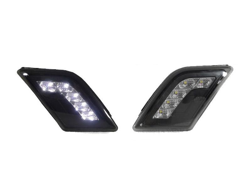 2009-2012 Mercedes R230 AMG SL63 & SL65 LED Clear or Smoke Front Bumper Side Marker Light