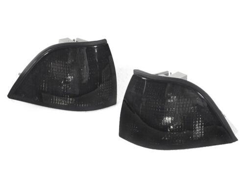 1992-1999 BMW E36 3 Series 2D Coupe / Convertible DEPO Euro Glass Clear / Smoke / Dark Smoke Corner Lights