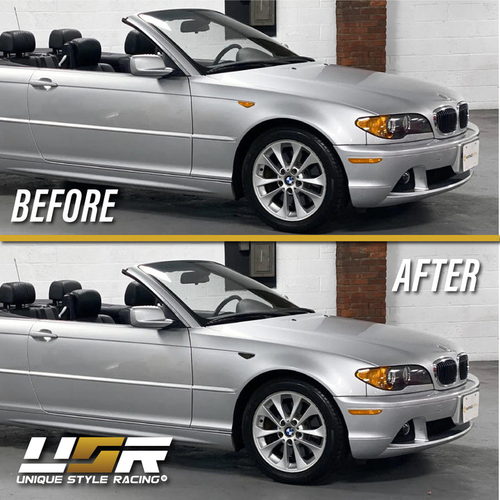 2004-2006 BMW 3 Series E46 2D/Convertible Smoke or Clear LED Fender Side Marker Light - Made by DEPO
