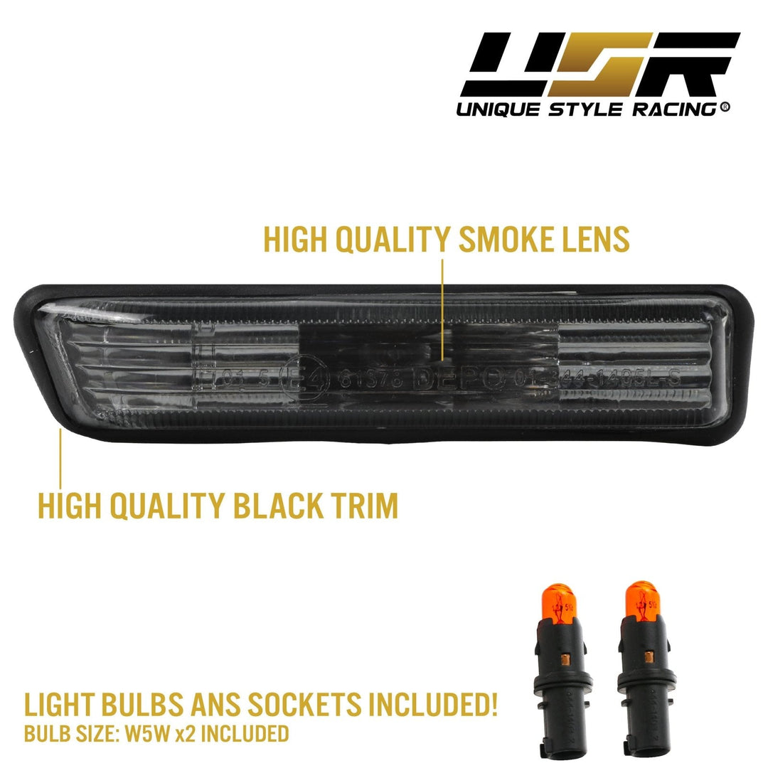 1997-1999 BMW 3 Series E36 / 2000-2006 BMW E53 X5 Clear or Smoke Fender Side Marker Light