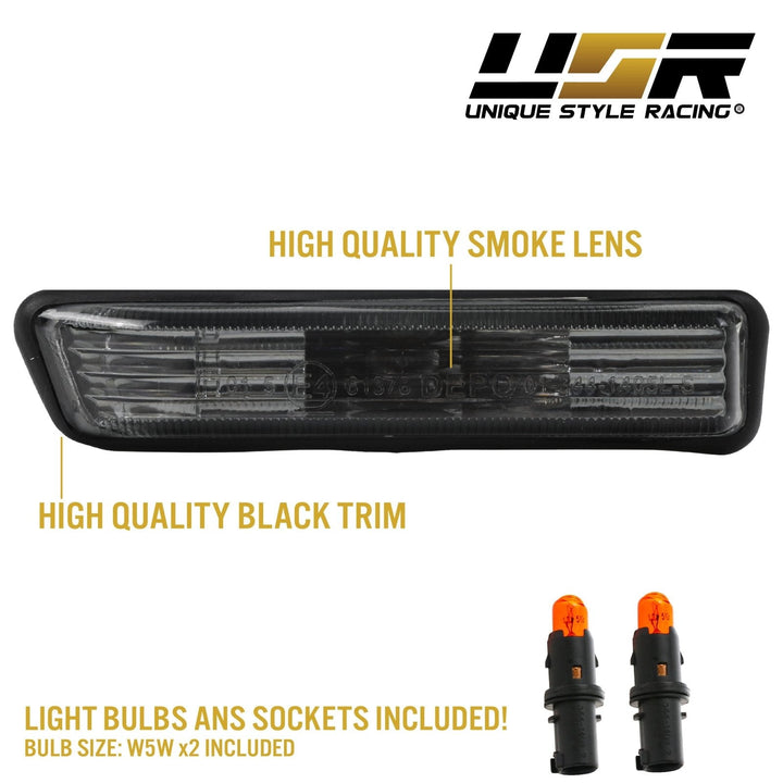 1997-1999 BMW 3 Series E36 / 2000-2006 BMW E53 X5 Clear or Smoke Fender Side Marker Light