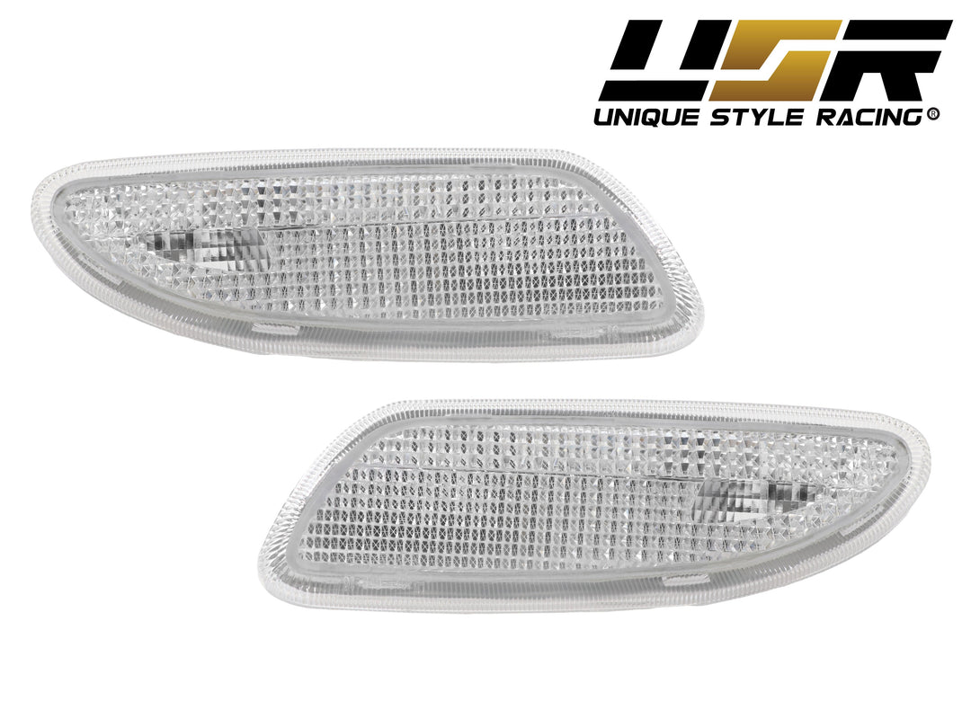 2001-2007 Mercedes C Class W203 DEPO Clear or Smoke Front Bumper Side Marker Light
