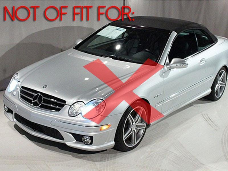 2003-2005 Mercedes CLK Class W209 With Sport Package & AMG CLK55 DEPO OEM Replacement Fog Light