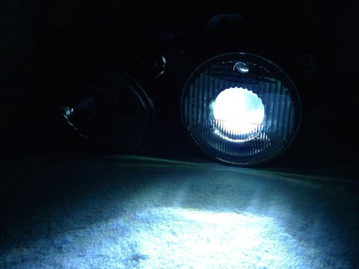 1989-1996 BMW E34 5 Series / E32 7 Series DEPO Euro Smiley Cross Hair GLASS Lens Projector Headlight
