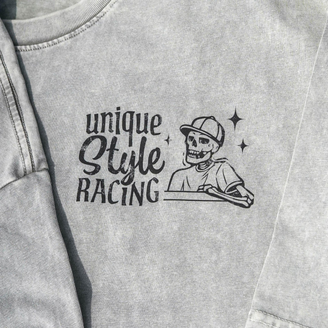 Vintage Style USR Skeleton E36 Heavy - Weight T-Shirt