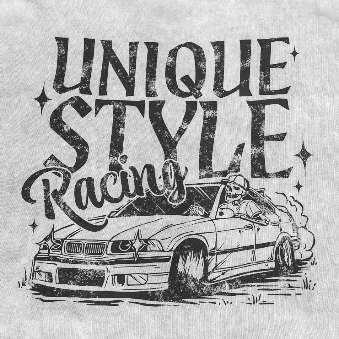 Vintage Style USR Skeleton E36 Heavy - Weight T-Shirt