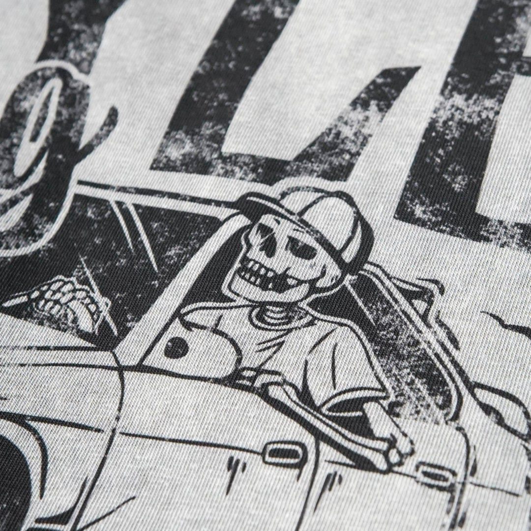 Vintage Style USR Skeleton E36 Heavy - Weight T-Shirt