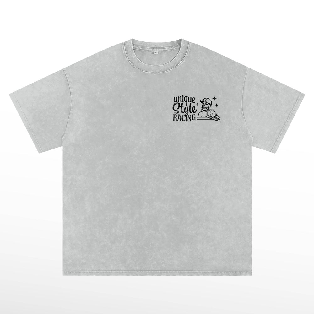 Vintage Style USR Skeleton E36 Heavy - Weight T-Shirt