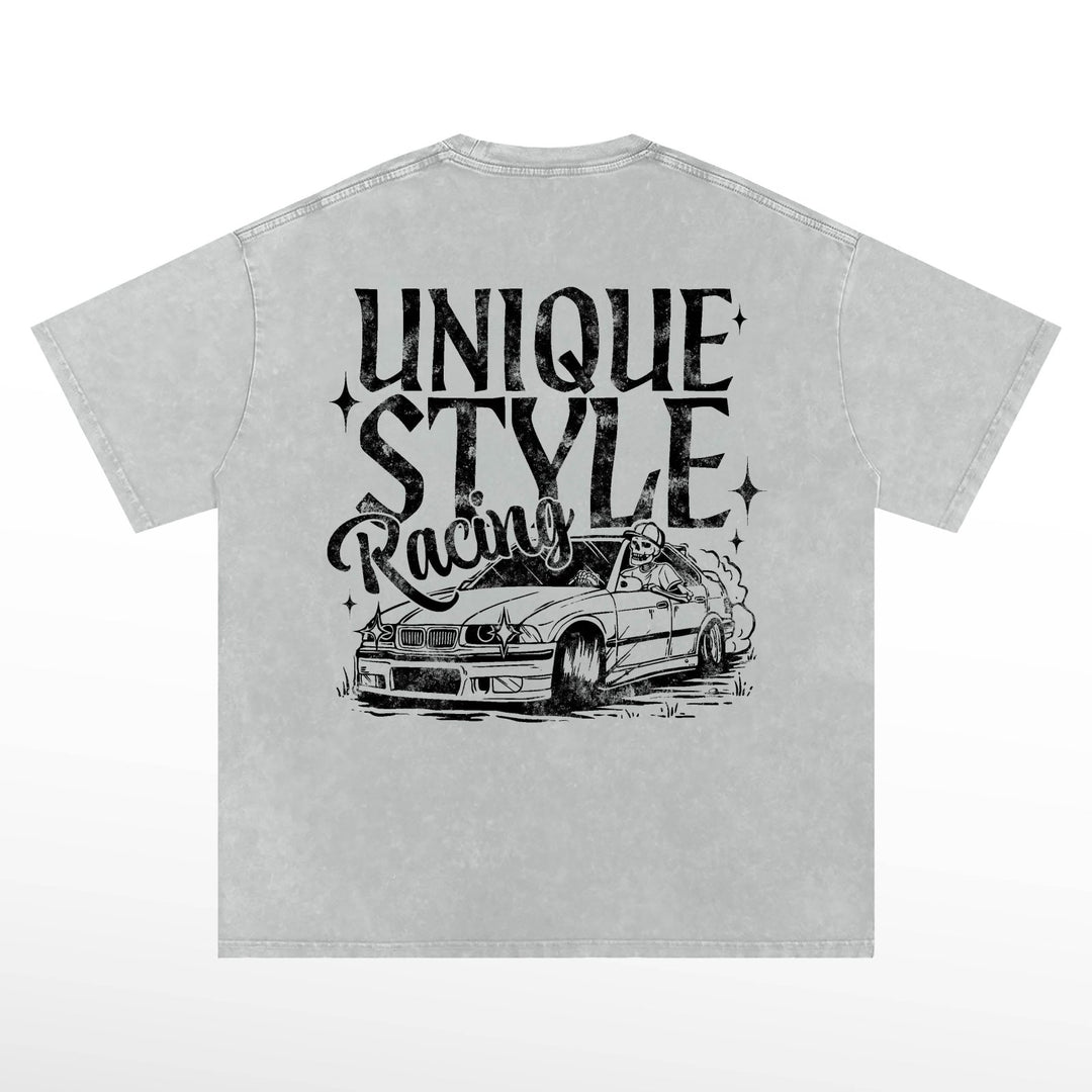 Vintage Style USR Skeleton E36 Heavy - Weight T-Shirt