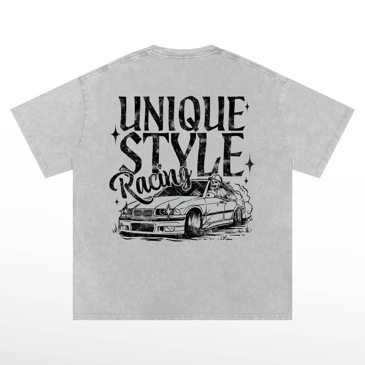 Vintage Style USR Skeleton E36 Heavy - Weight T-Shirt