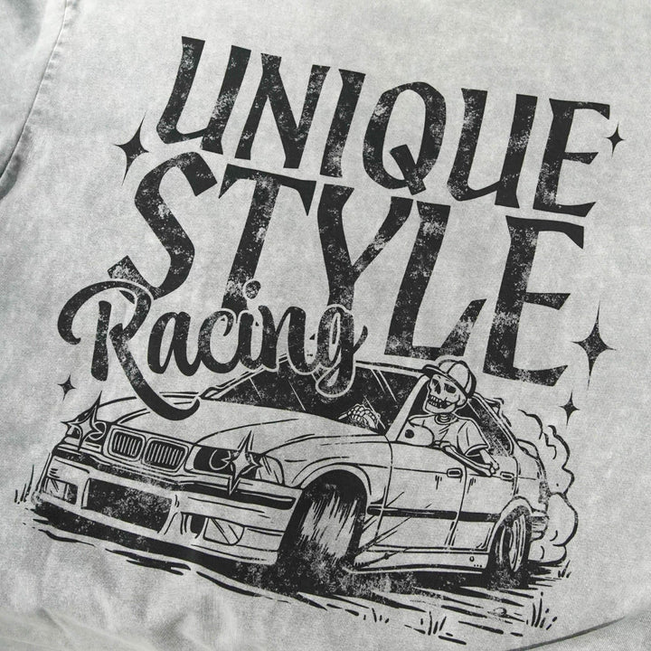 Vintage Style USR Skeleton E36 Heavy - Weight T-Shirt