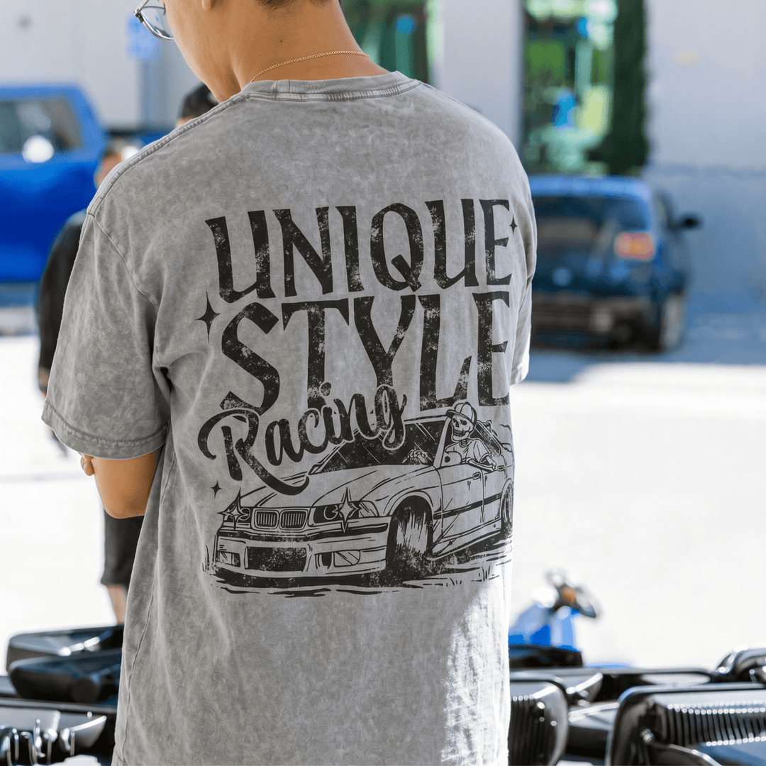 BMW E36 Skeleton Vintage Style USR Exclusive Heavy - Weight T-Shirt