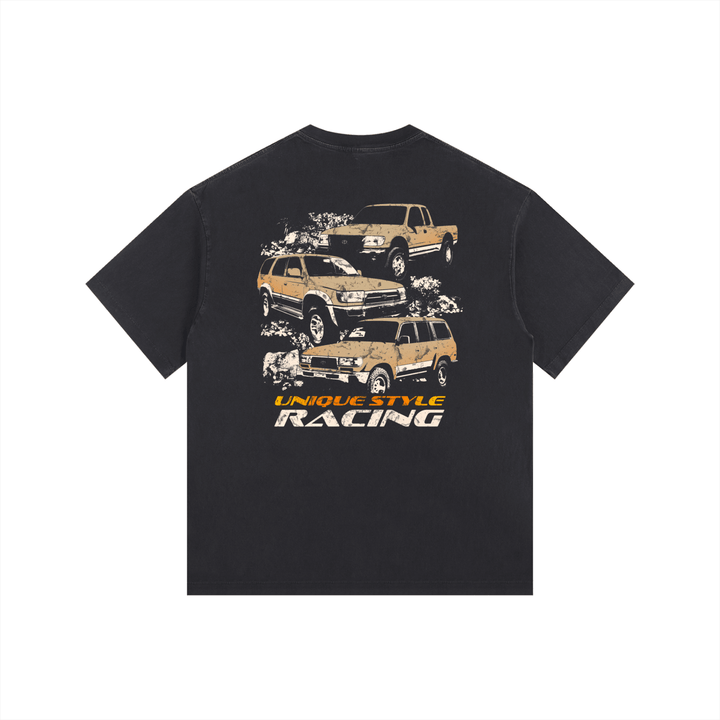 Retro Toyota Lineup Vintage Style USR Exclusive Heavy - Weight T-Shirt