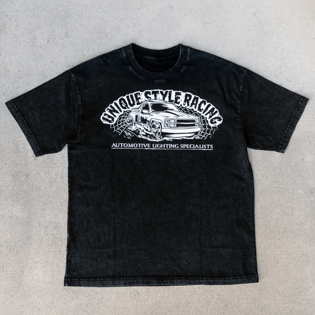 Halloween Merch Merchandise Skeleton Grim Reaper OBS Chevrolet CK Pickup Stepside step side Gradient Long sleeve Vintage Retro Loose Fit Baggy Street Wear Streetwear Skater Skate Grunge 90s 1990s 1990 cars automotive fuel car truck pick up