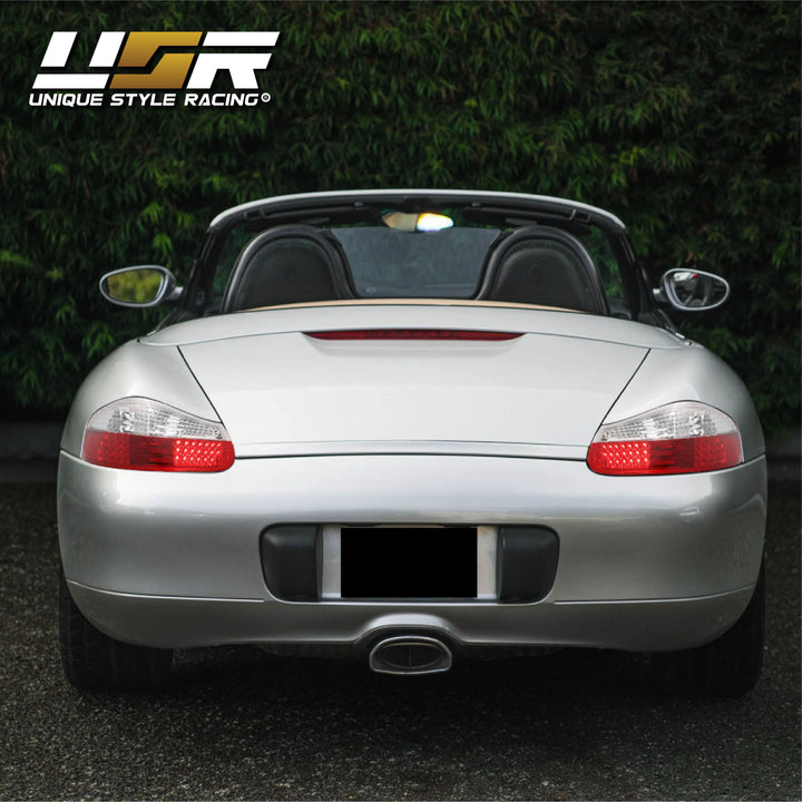 1997-2004 Porsche Boxster 986 Chassis Roadster Red/ Clear or Red/Smoke LED Rear Tail Light Made by DEPO