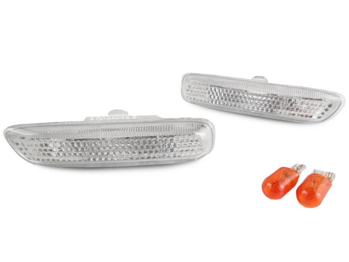 1999-2003 BMW 3 Series E46 2D/4D/5D Clear or Smoke Fender Side Marker Light - Made by DEPO
