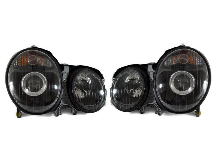 1996-1999 Mercedes Benz E Class W210 DEPO Projector Headlight W/ Optional Xenon HID