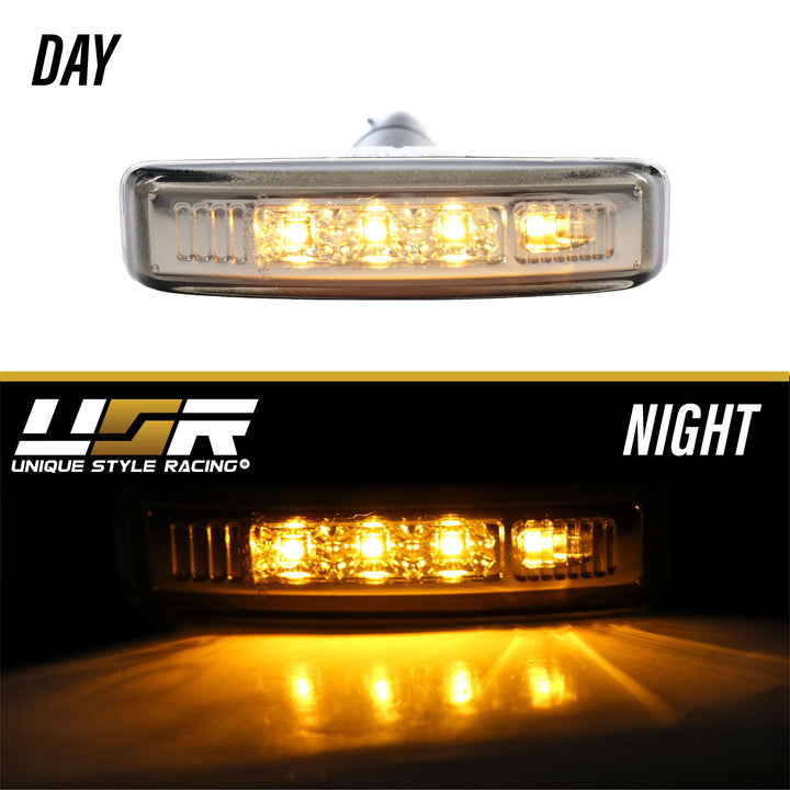 1997-2003 BMW E39 5 Series Clear or Smoke LED Side Marker Light - Made by DEPO