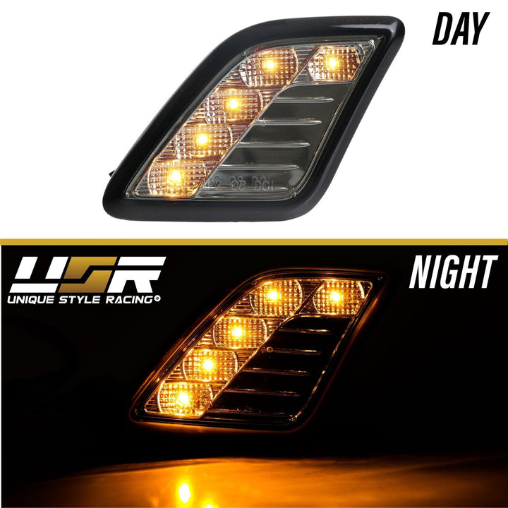 2012-2014 Mercedes CLS Class W218 AMG CLS63 DEPO LED Clear or Smoke Bumper Side Marker Light