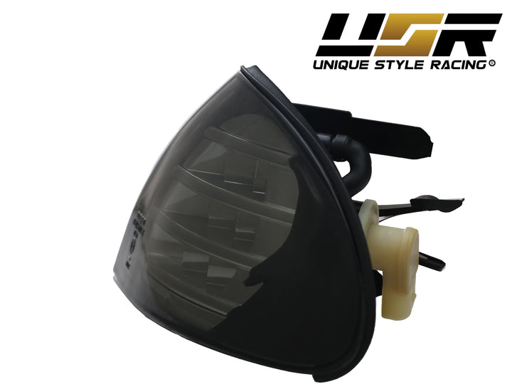 1999-2001 BMW 3 Series E46 4D / 5D Crystal Clear or Crystal Smoke Lens Amber LED Corner Signal Light - Made by DEPO
