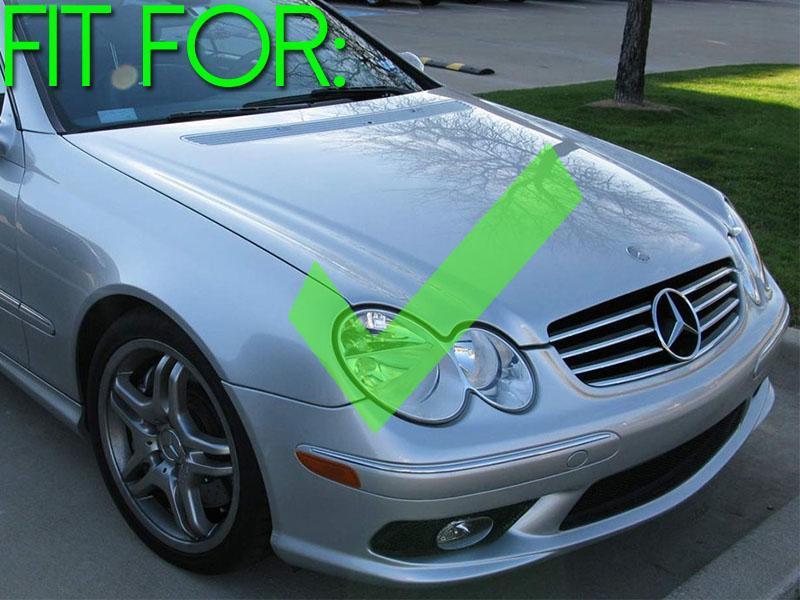 2003-2005 Mercedes CLK Class W209 With Sport Package & AMG CLK55 DEPO OEM Replacement Fog Light
