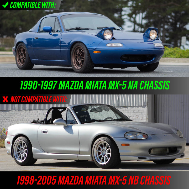 1990-1997 Mazda Miata MX5 MX5 Mk1 OE Replacement LED Smoke Lens 3rd Brake Light