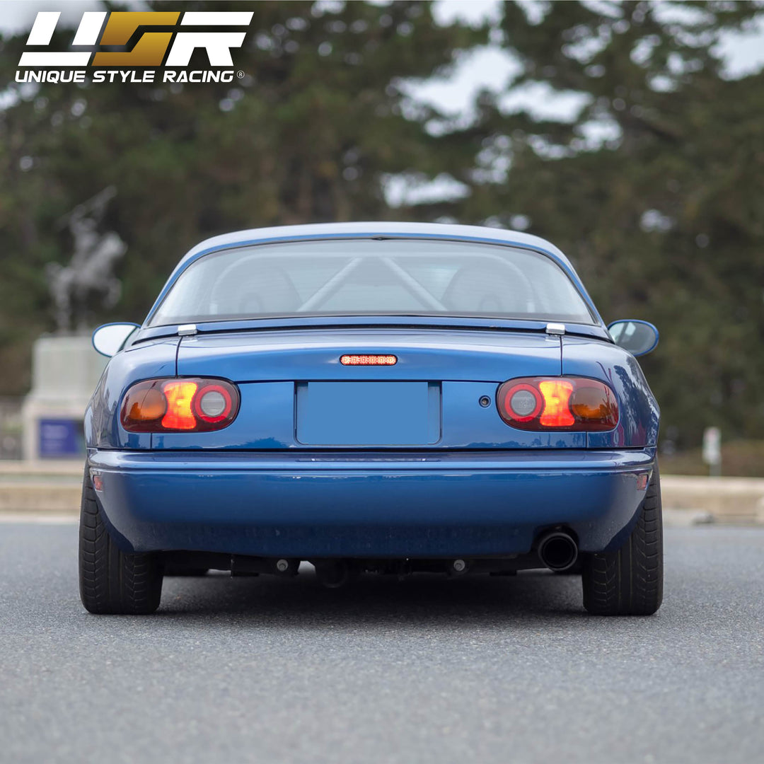 1990-1997 Mazda Miata MX5 MX5 Mk1 OE Replacement LED Smoke Lens 3rd Brake Light