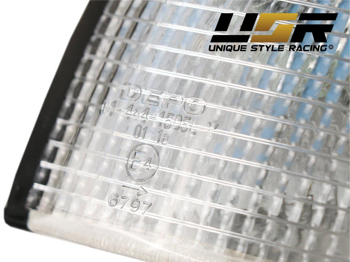 1992-1999 BMW E36 3 Series 2D Coupe / Convertible DEPO Euro Glass Clear / Smoke / Dark Smoke Corner Lights