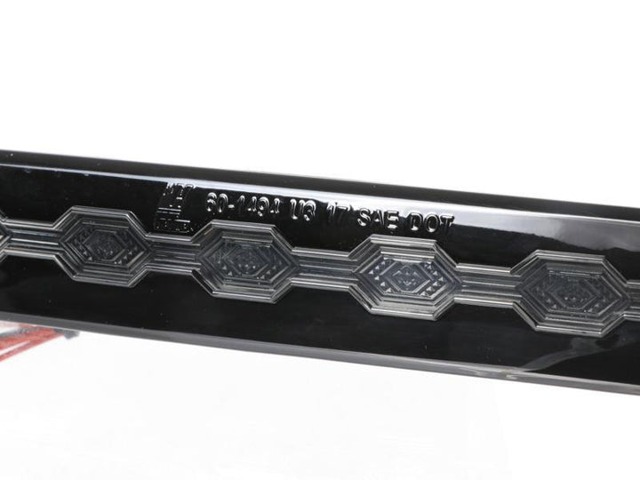 2016 - 2018 Chevy Camaro Smoke Lens Darkened Rear LED 3rd Brake Light with F1 Flash Option